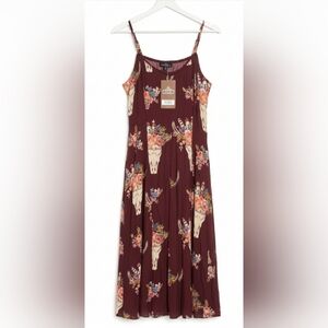 NWT Angie Coastal Cowgirl Maxi Dress
